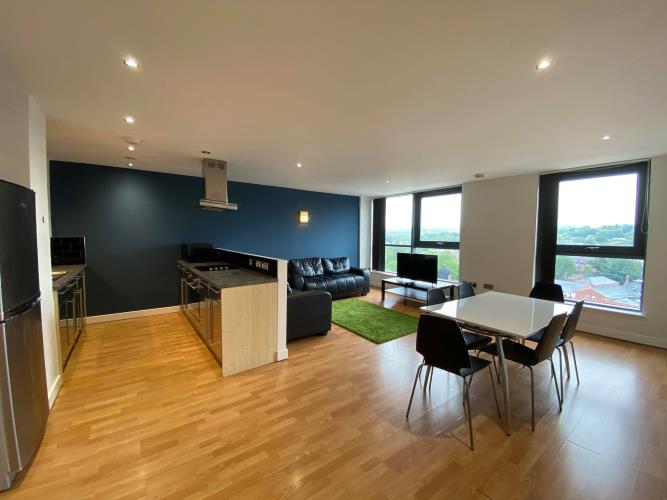 Two bed - West One - 602 Tower - Pent House<br>7 Cavendish Street, City Centre, Sheffield S1 4JF