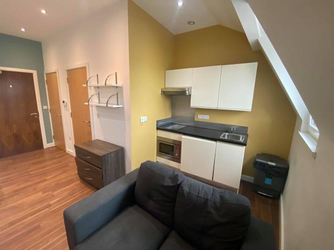 Studio Apartment<br>Huttons Buildings, West Street, City Centre, Sheffield S1 4AR