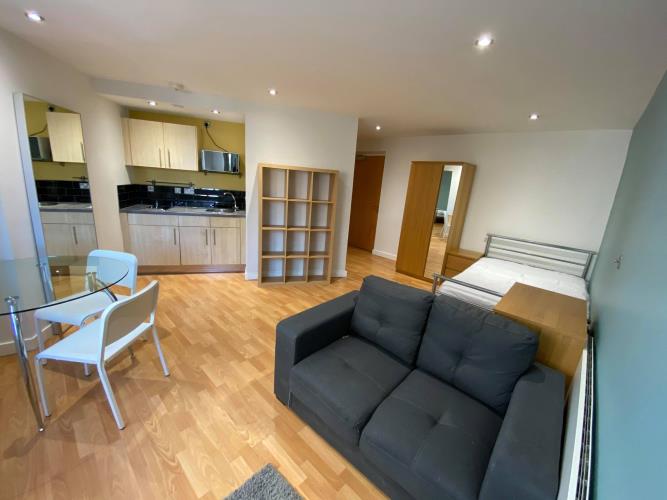 Studio Apartment<br>505 Cube, West One, 2 Broomhall Street, City Centre, Sheffield S3 7SW