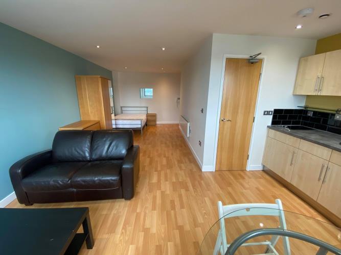 Studio Apartment<br>700 Cube, West One, 2 Broomhall Street, City Centre, Sheffield S3 7SW