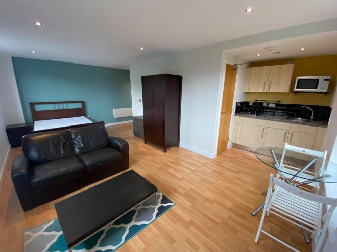 Studio Apartment<br>205 Cube, West One, 2 Broomhall Street, City Centre, Sheffield S3 7SW