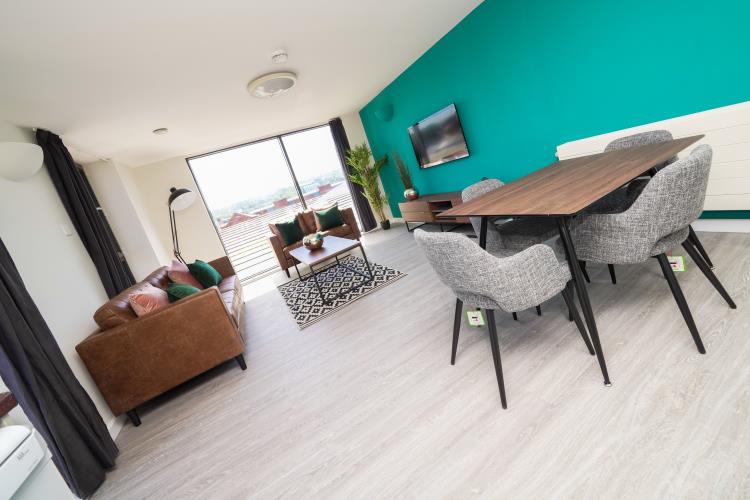 Three Bedroom Apartment Sellers Wheel<br>Flat 12 Sellers Wheel, Arundel Lane, Sheffield, City Centre, Sheffield S1 4RF