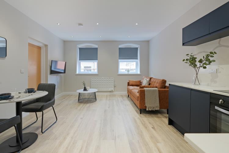 Huttons Refurbished One Bedroom Apartment<br>Apartment 106 Huttons Building, City Centre, Sheffield S1 4AQ