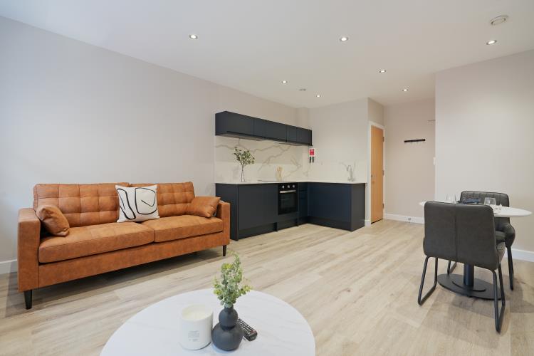Huttons Refurbished One Bedroom Apartment<br>Apartment 106 Huttons Building, City Centre, Sheffield S1 4AQ