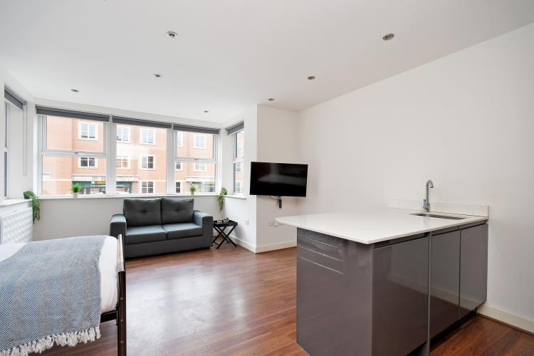 Single Studio Porterbrook<br>Apartment Porterbrook, Pear Street, Sheffield, S11, Ecclesall Road, Sheffield S11 8AW