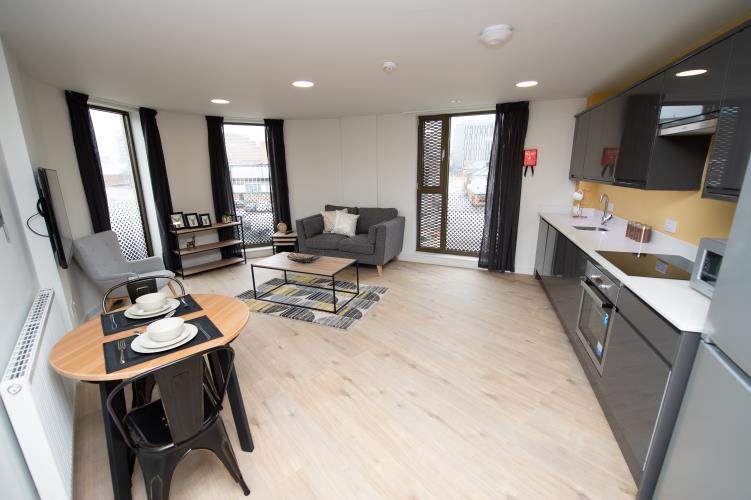 1 bed property<br>Niche Buildings, City Centre, Sheffield S1 4AX