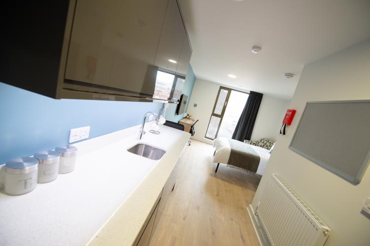 Niche, Large Deluxe Studio<br>83 Sidney Street, City Centre, Sheffield S1 4AX