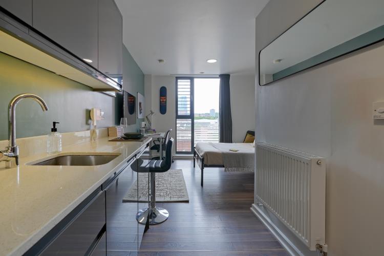 Deluxe Studio Gatecrasher<br>221 Gatecrasher Apartments, Arundel Street, City Centre, Sheffield S1 4TH