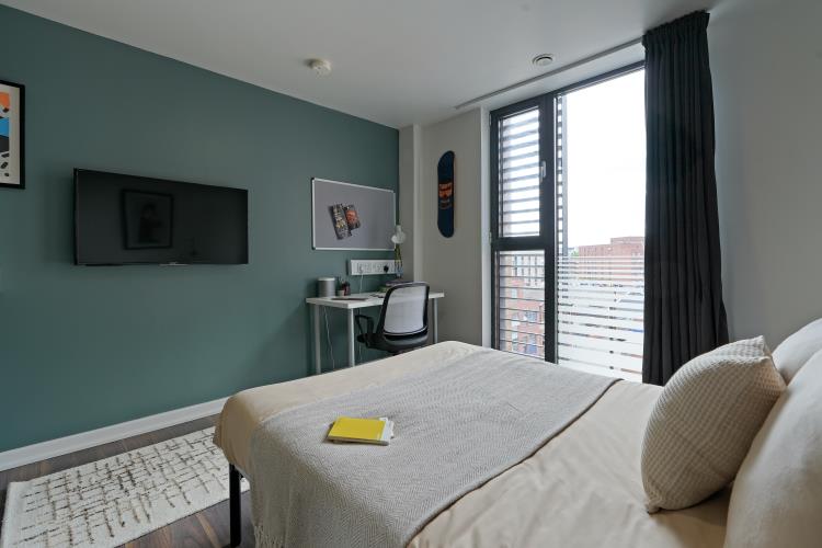 Studio, Gatecrasher Apartments<br>104 Arundel Street, City Centre, Sheffield S1 4TH