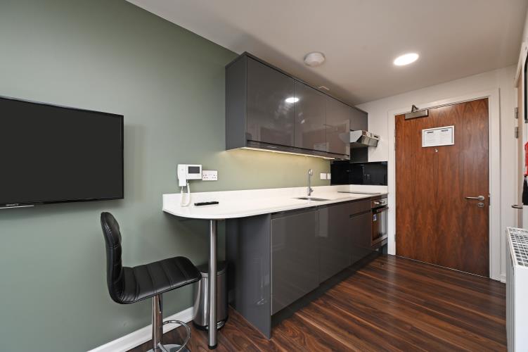 Studio, Gatecrasher Apartments<br>104 Arundel Street, City Centre, Sheffield S1 4TH
