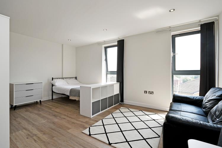 Studio Apartment<br>200 Space, West One, 2 Broomhall St, City Centre,  S3 7SY