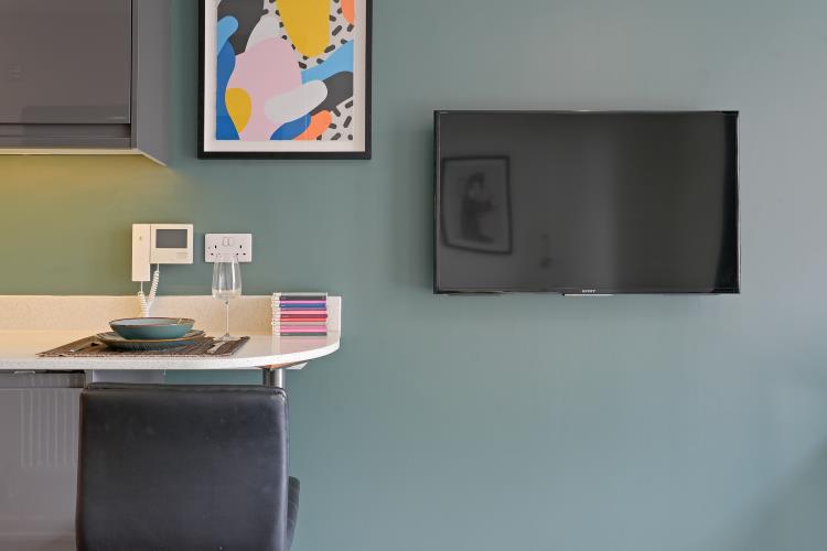 Studio, Gatecrasher Apartments<br>104 Arundel Street, City Centre, Sheffield S1 4TH
